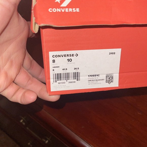 Dark root brown converse - Picture 3 of 4